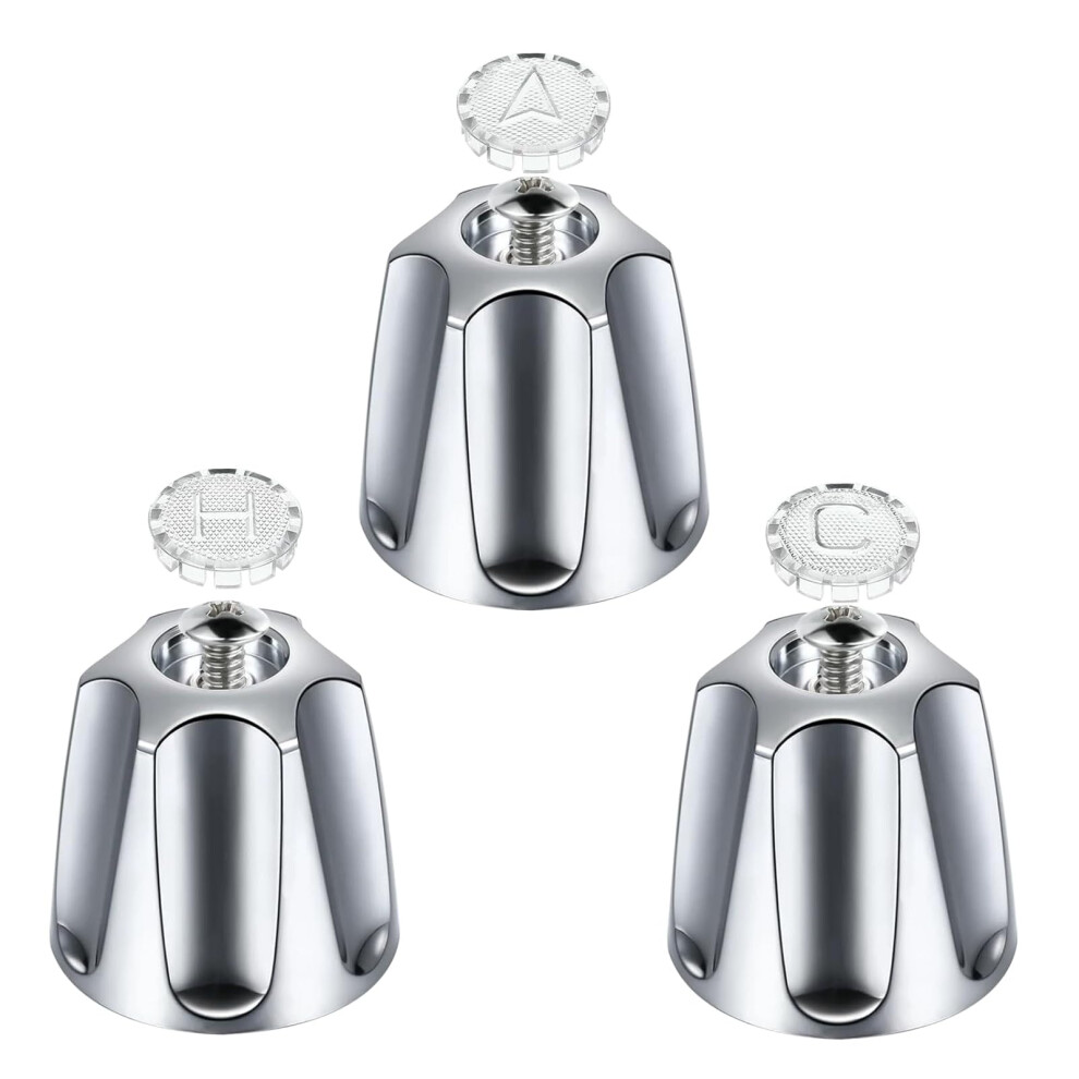 3 Piece Shower Knob Replacement Compatible With Price Pfister Verve Tub Shower Faucet 820064748645