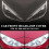 Car Front Headlight Cover, for 207 2009 2010 2011 2012 2013 Waterproof Headlight Shell Cover,left 6