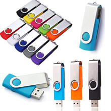 (100 Pack) USB Flash Memory Stick Pen Drive Thumb Drive Storage Metal U Disk LOT (100X 128MB)