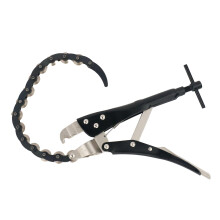 Tailpipe Cutter,Exhaust Tube Chain Cutter,Features Pipe Cutter Chain/Cutting Wheels,Black