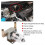 Universal Engine Oil Separator Catch Can Filter for Civic Acura Car 4