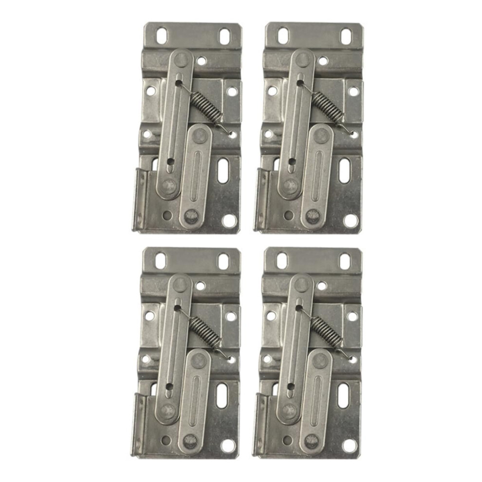 2 Pairs Tip Out Tray Hinges Spring Loaded Support For Kitchen Cabinets Smooth Movement 820064749062