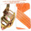 1 Set Ratchet Strap Ratchet Rachet Strap Rope Tie Down Fixing Belt Orange Polyester 4