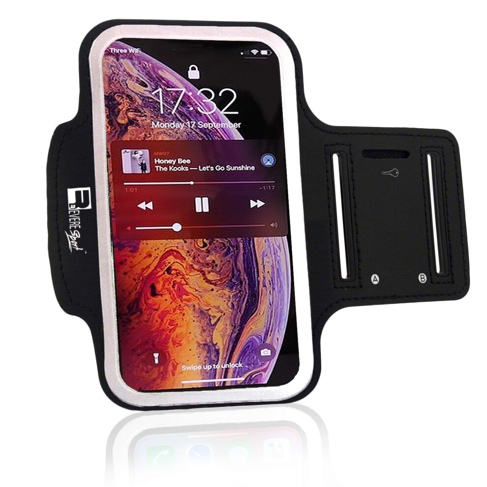 iPhone 11 Pro Max Running Armband. Sports Phone Case Holder for Runners and Gym Exercise (6.5')