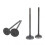 4pcs Exhaust Intake Valve Kit Nitriding Treatment Antioxidation Replacement for CB400 VTEC 2001?2014 5