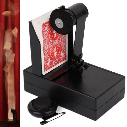 Remote Control Card Fountain Magic Trick Card Toy Classic Spray Card Device Gift 1