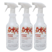 Jani-Source Bussit Clean Food Surface Sanitizer & Cleaner Doodt 99,9% van de keukenbacterin 1 Quart (3-pack)