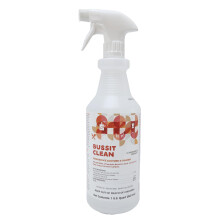 Jani-Source Bussit Clean Foodservice Surface Sanitizer & Cleaner Spray en Wipe Doods 99,9% van de keukenbacterin 1 liter (elk)
