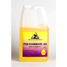 Polysorbaat 20 T-MAZ 20 Tween 20 Solubilizer Oppervlakteactieve stof en emulgator 100% puur 128 oz 7 LB 1 gal