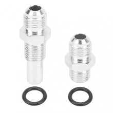 Transmission Oil Cooled Adapter Fitting 6AN Flare to 1/4NPSM O Shape Rubber Ring Car Accessories Replacement for 4L80E 1997?2007