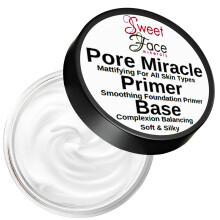 (3Oz)(SPF 30) Gel Primer for Face Before Makeup by Sweet Face Minerals Foundation Primer Hydrating Primer for Dry Skin Dewy Primer Moisturizi
