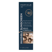 Crema solare invisibile alle particelle 40 SPF Formula da uomo 1.7 fl.oz