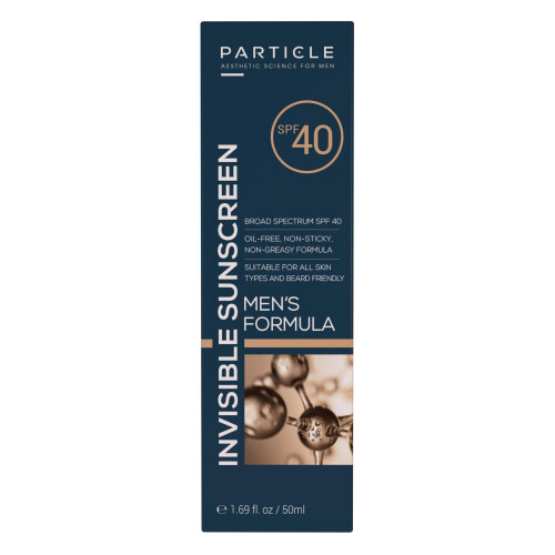Particle Invisible Sunscreen 40 SPF Men's Formula 1,7 fl.oz
