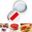 1 Pcs Plastic Burger Press Non Stick Burger Press, 4.5' Hamburger Press Patty Maker 3