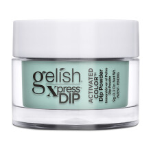 Collezione di immersione in polvere Xpress Gelish (gocce di cioccolato menta) in polvere per unghie verde menta in polvere vibrante di qualit profes