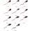 Jolie Slim Lip crayon classique lipliner dfini (russe) 3