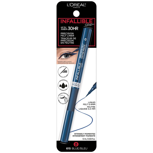 L’Oréal Paris Eyeliner L'Oréal Paris Infallible Grip, Waterproof, Blu, 0.03 fl oz 1