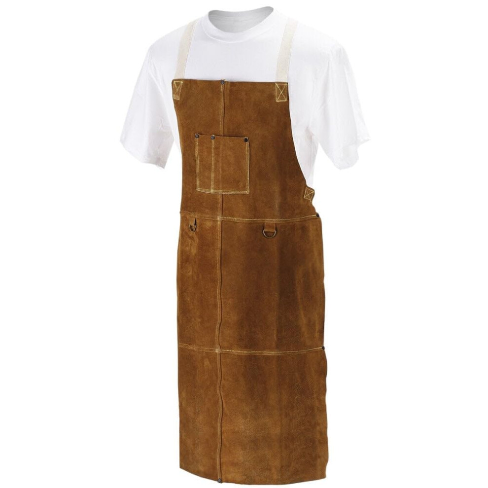 42A 42' Quality Side Split Cowhide Welding Bib Apron 820064751928