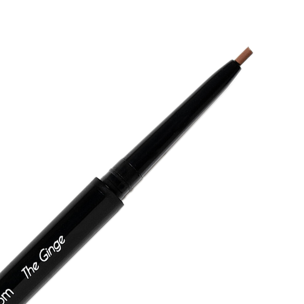 Eye Embrace Micro Tip Pen: Ultra-Fine Eyebrow Pencil - Waterproof Double-Ended Automatic Tip & Spoolie Brush Cruelty-Free (The Ginge Auburn Red