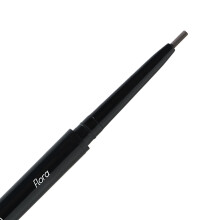 Eye Embrace Flora Micro Tip Pen: M?rkebrun-gr? Ultrafin ?jenbrynsblyant Vandt?t dobbelt-endet automatisk spids & Spoolie-b?rste Cruelty-Free