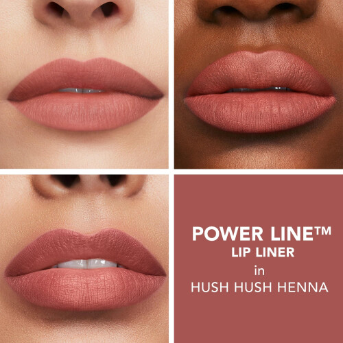 Buxom Buxom Power Line Plumping Lip Liner Hush Hush Henna 2