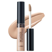 THE SAEM Cover Perfection Tip Concealer, Liquid Multi-Use Concealer, Volledige Dekking Make-up voor Acne, Donkere Vlekken