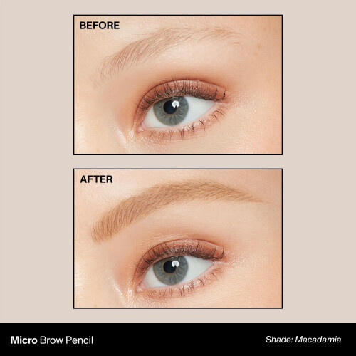 Lápiz de Cejas Dual Morphe Micro - Lápiz de Cejas Retráctil de Punta Precisa 1