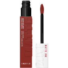 Maybelline Super Stay Matte Ink Liquid Lipstick Makeup Lngvarig High Impact Color Upp till 16H Wear Charmer (Mellanton Mauvy Brown)