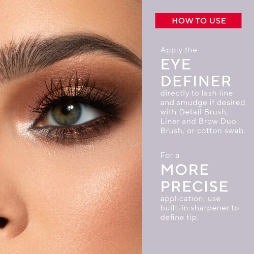 Mirabella Retractable Eye Definer Pencil  Foil  0.57g/0.02oz 2
