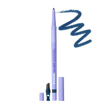 Kosas Soulgazer Gel Eyeliner (Cosmic)  Wasserfester, wischfester Stift mit Hyaluronsure  Einziehbarer Eyeliner-Stift mit Spitzer und Smudger, lang