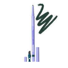 Eyeliner in gel Kosas Soulgazer (eterna) - penna a prova di smuco impermea con acido ialuronico - matita per eyeliner retrattile con affiliatore e sm