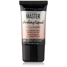 Maybelline New York Master Strobing Liquid Illuminating Highlighter  Medium/Nude Glow  0.67 fl. oz.