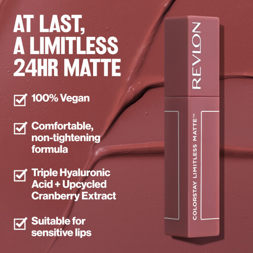 Revlon Colorstay Limitless Matte Flüssiger Lippenstift, 003 Upper Hand 2