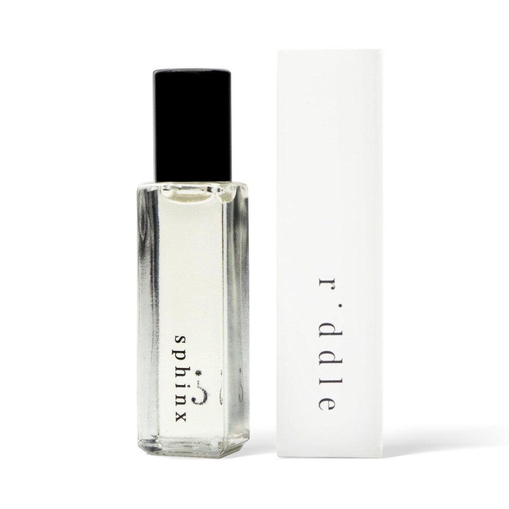 Riddle Sphinx Roll-On Pheromone Perfume Made In Usa - Premium Rollerball Fragrance For Women Egyptian Musk & Sandalwood - Long-Lasting Alcohol-Fr