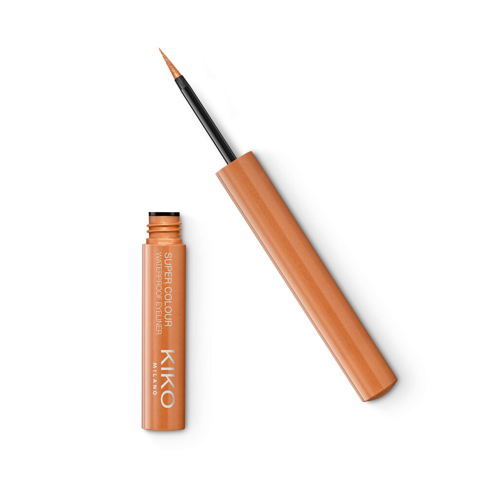 Kiko Milano New Super Colour Waterproof Eyeliner 03 | High Coverage Water-Resistant Colourful Liquid Eyeliner