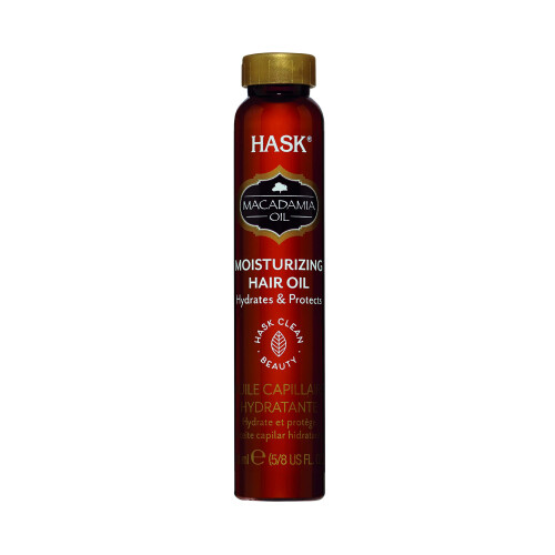 Hask Macadamia-olie revitaliserende glanshaarbehandeling .625 ounces