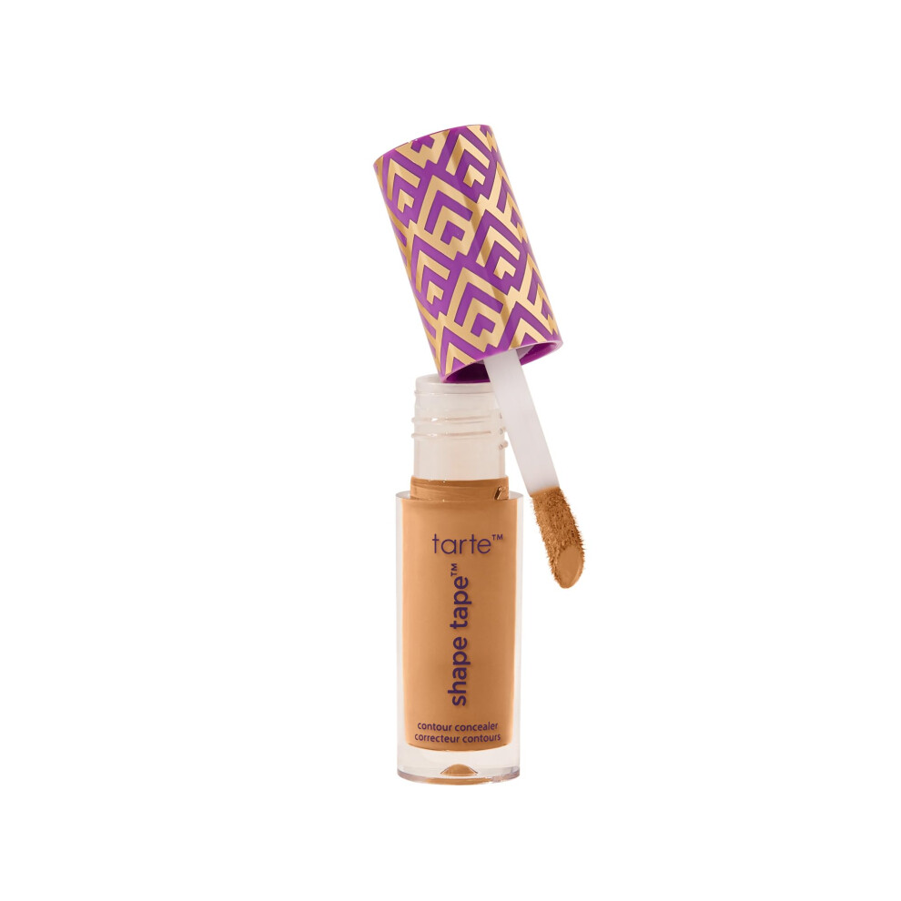 Tarte Cosmetics Tarte Shape Tape Full-Coverage Concealer - 42S Tan Sand (Tan Skin With Warm Golden Undertones) - Travel Size