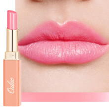 Oulac Shine Pink Lippenstift fr Frauen, 2-in-1, glnzender hellrosa getnter Lippenbalsam, feuchtigkeitsspendender Lippenstift fr trockene Lippen,