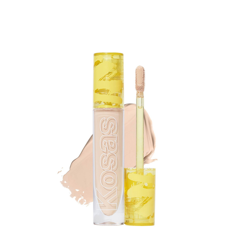 Kosas Revealer Concealer - Medium Coverage Makeup With Hyaluronic Acid Conceals Dark Circles Under Eyes Dark Spots And Blemishes + Brightens H
