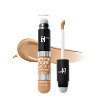 Cosmetici Bye Bye Spot scuri Concettore + siero di illuminamento - 2% di niacinamide acido ialuronico e caffeina - copertura media finitura naturale