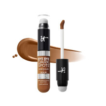 It Cosmetics Bye Bye Spot Dark Concealer + Serum di illuminamento - Acido iacinamico iacinamidico 2% niacinamide e caffeina - copertura media finitur