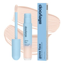 Concettore per trucco per il gioco del gioco Alleyoop - Concettore leggero costruibile sotto gli occhi per cerchi scuri formula di crema idratante pe