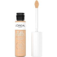 L'Oreal Paris True Match Radiant Serum Concealer, aufhellendes Concealer-Make-up unter den Augen, mit 1,5 % Hyaluronsure und Koffein, W6, 0,33 Unzen