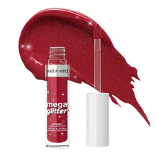 wet n wild Mega brokatowa blyszczaca szminka w plynie Wykonczenie matowe do brokatowego Lekka formula Wygodne noszenie Zawiera witamine E dla odzywio