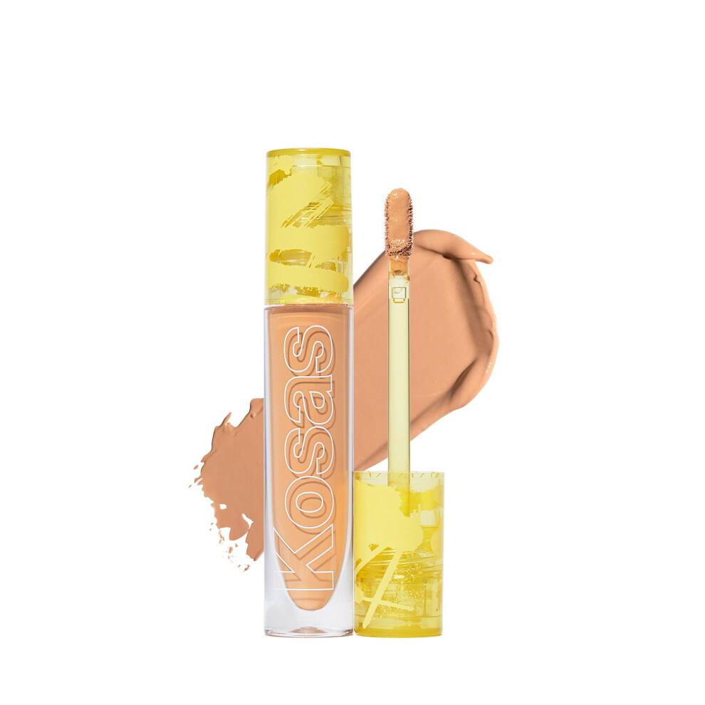 Kosas Revealer Concealer - Medium Coverage Makeup With Hyaluronic Acid Conceals Dark Circles Under Eyes Dark Spots And Blemishes + Brightens H