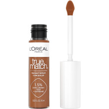 L'Oreal Paris True Match Radiant Serum Concealer Brightening Under Eye Concealer Make Up med 1,5 % hyaluronsyre og koffein N10 0,33 Oz
