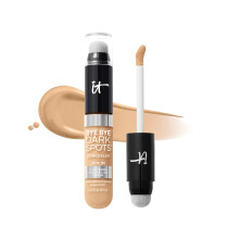IT Cosmetics Bye Bye Dark Spots Concealer + aufhellendes Serum  2 % Niacinamid, Hyaluronsure und Koffein  mittlere Deckkraft, natrliches Finish,