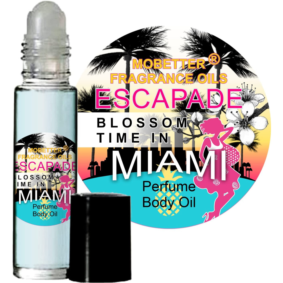 Mobetter Fragrance O Mobetter Fragrance Oils Escapade Blossom Time In Miami Women Perfume Body Oil