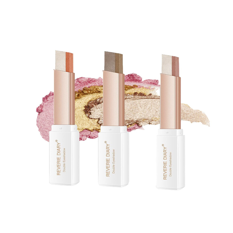 ALNGFUIK 6 Colors Glitter Eyeshadow Stick Double Colors Shimmer Eye Shadow Stick Gradient Eye Makeup (04 05 06-image-OPC-PHXPGZ9-NEW