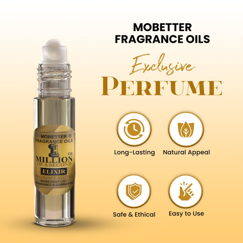 MOBETTER DUFTLE 1 Millionstel Sekunde Elixir Men Cologne Body Oil 2